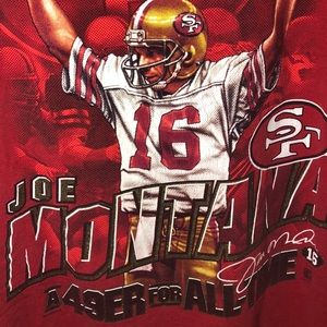 Vintage Lee Sport Joe Montana 49ers shirt